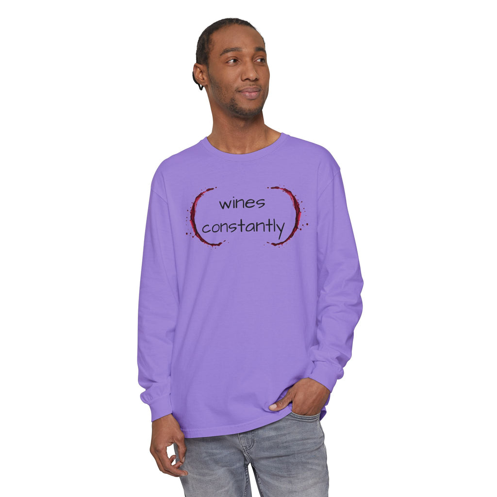 Wines Constantly Long Sleeve Tee