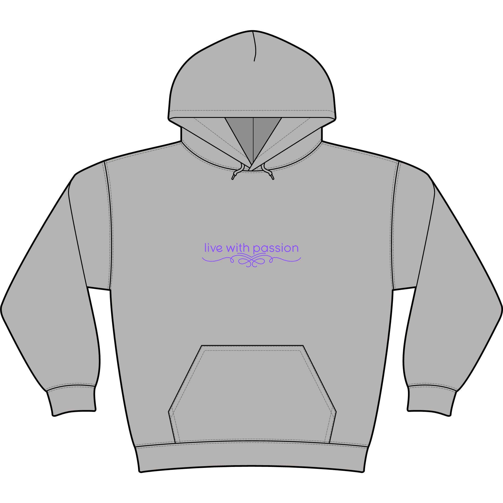 Unisex Elevated Fleece Hoodie Sweatshirt