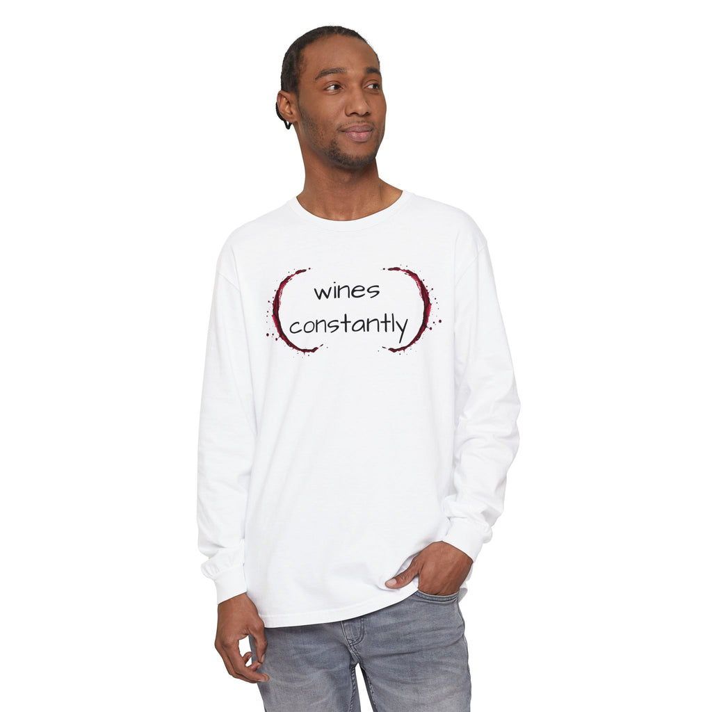 Wines Constantly Long Sleeve Tee