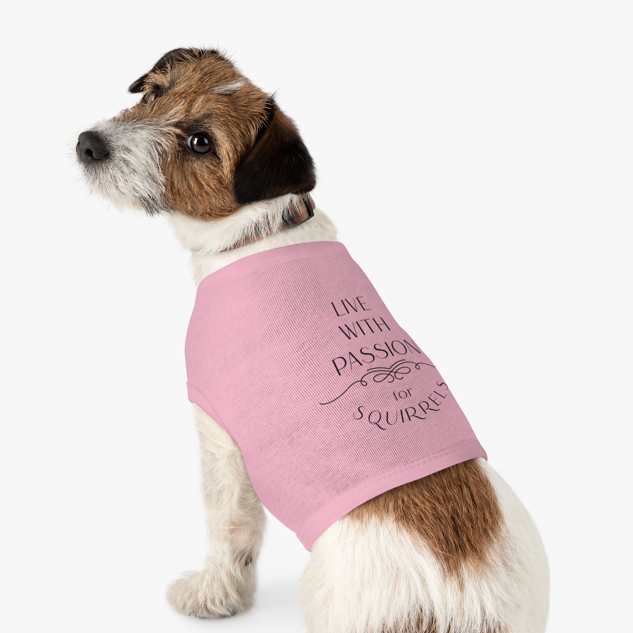 Live With Passion for Squirrels Pet Tank Top