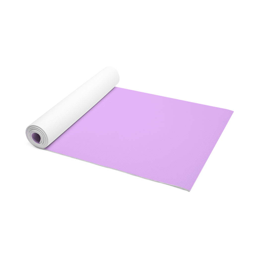 Yoga Mat — Lavender Foam "Live With Passion"