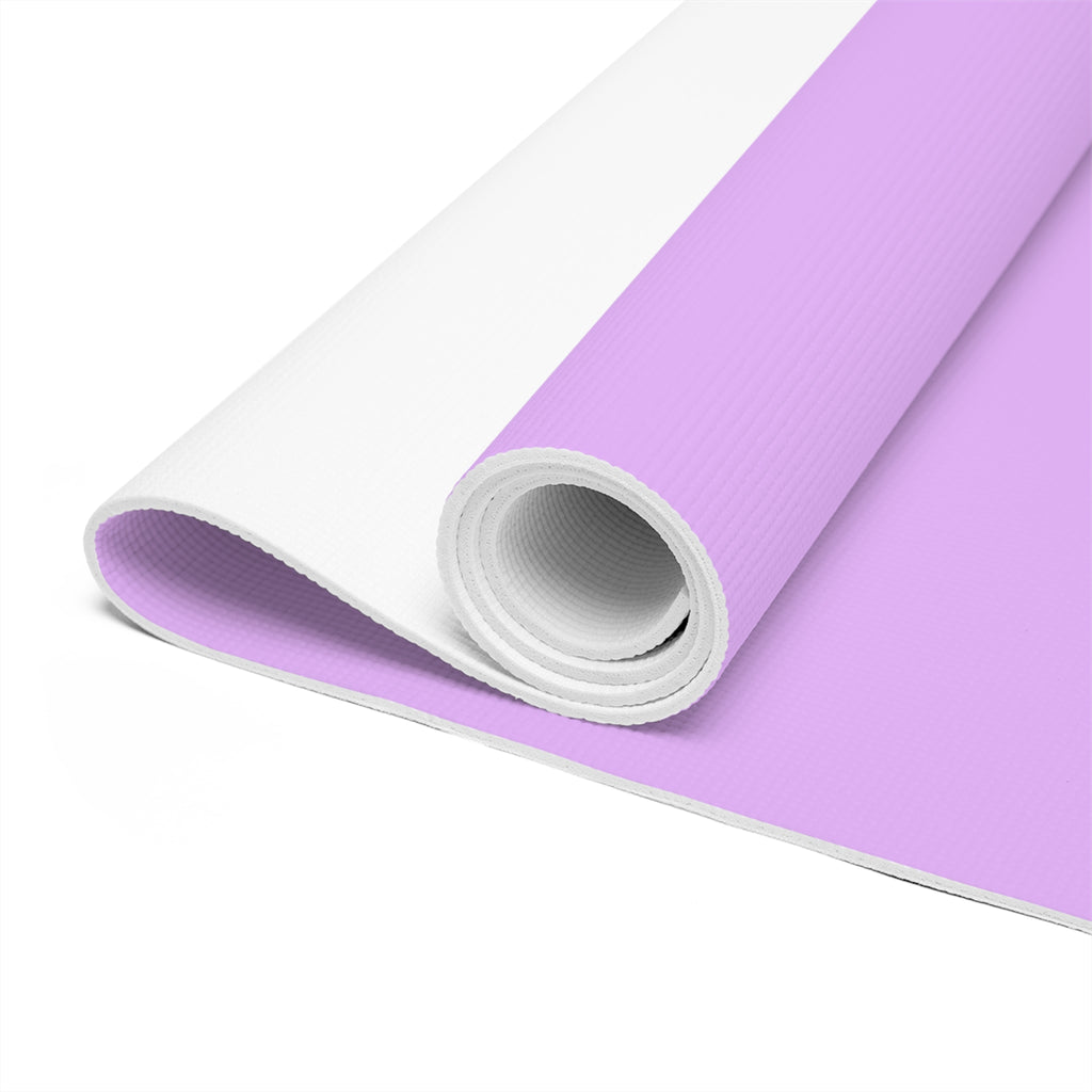 Yoga Mat — Lavender Foam "Live With Passion"