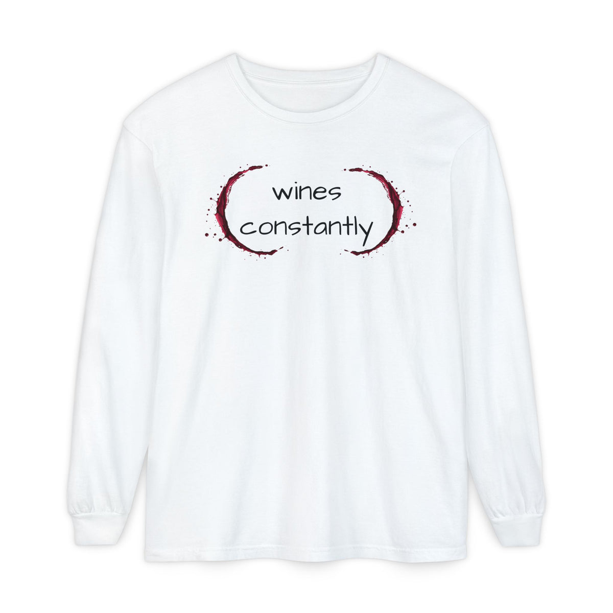 Wines Constantly Long Sleeve Tee