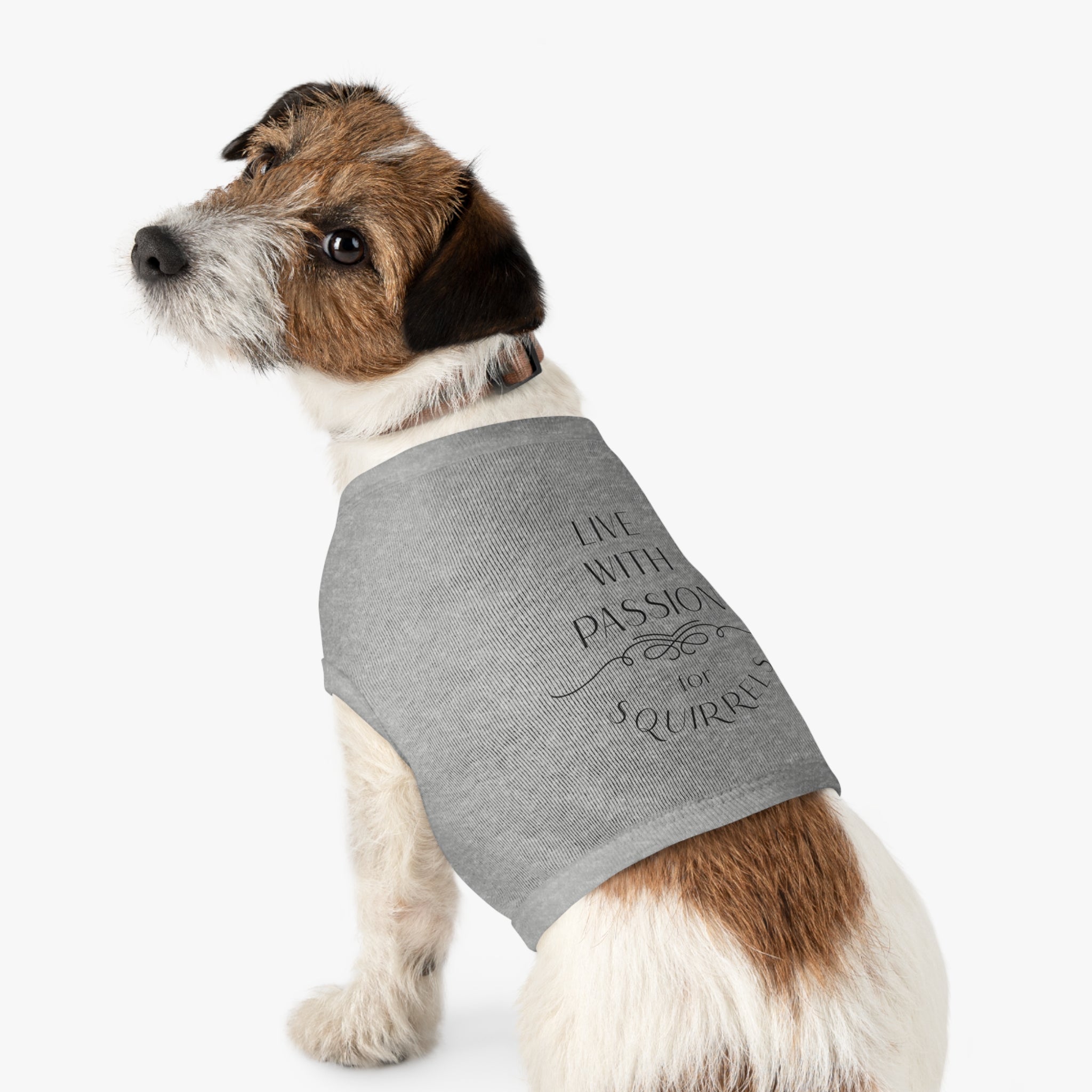 Live With Passion for Squirrels Pet Tank Top
