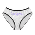 Live With Passion Women's Briefs — Inspirational Script Undies