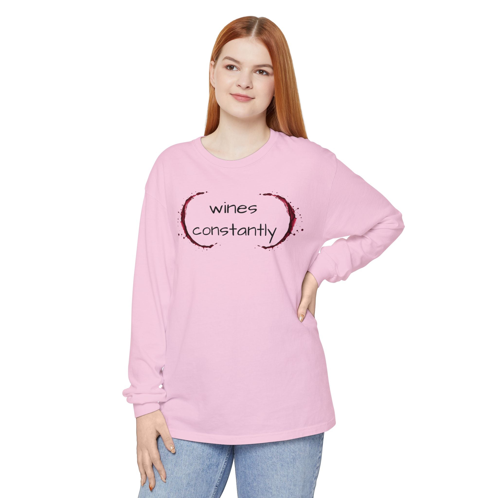 Wines Constantly Long Sleeve Tee
