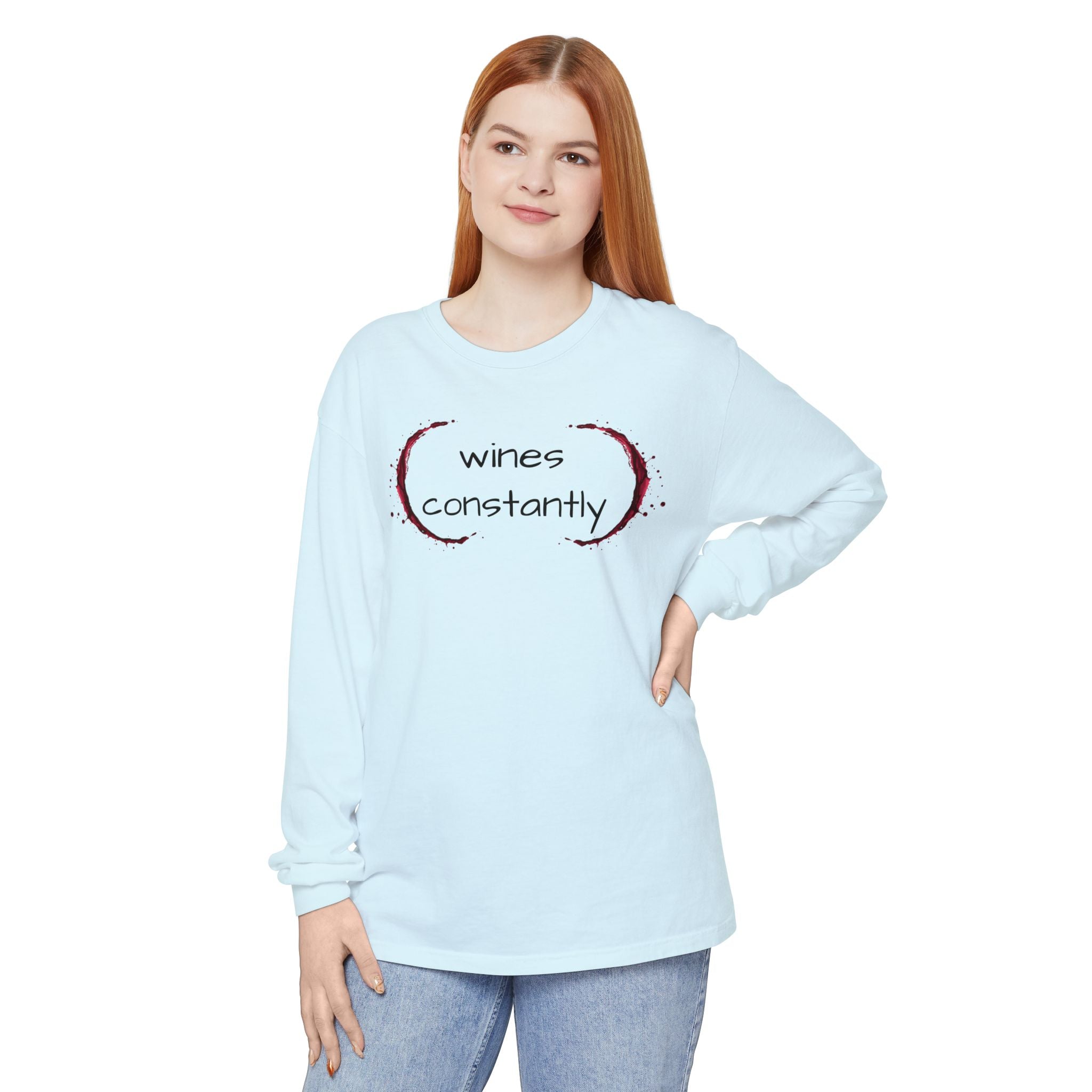 Wines Constantly Long Sleeve Tee