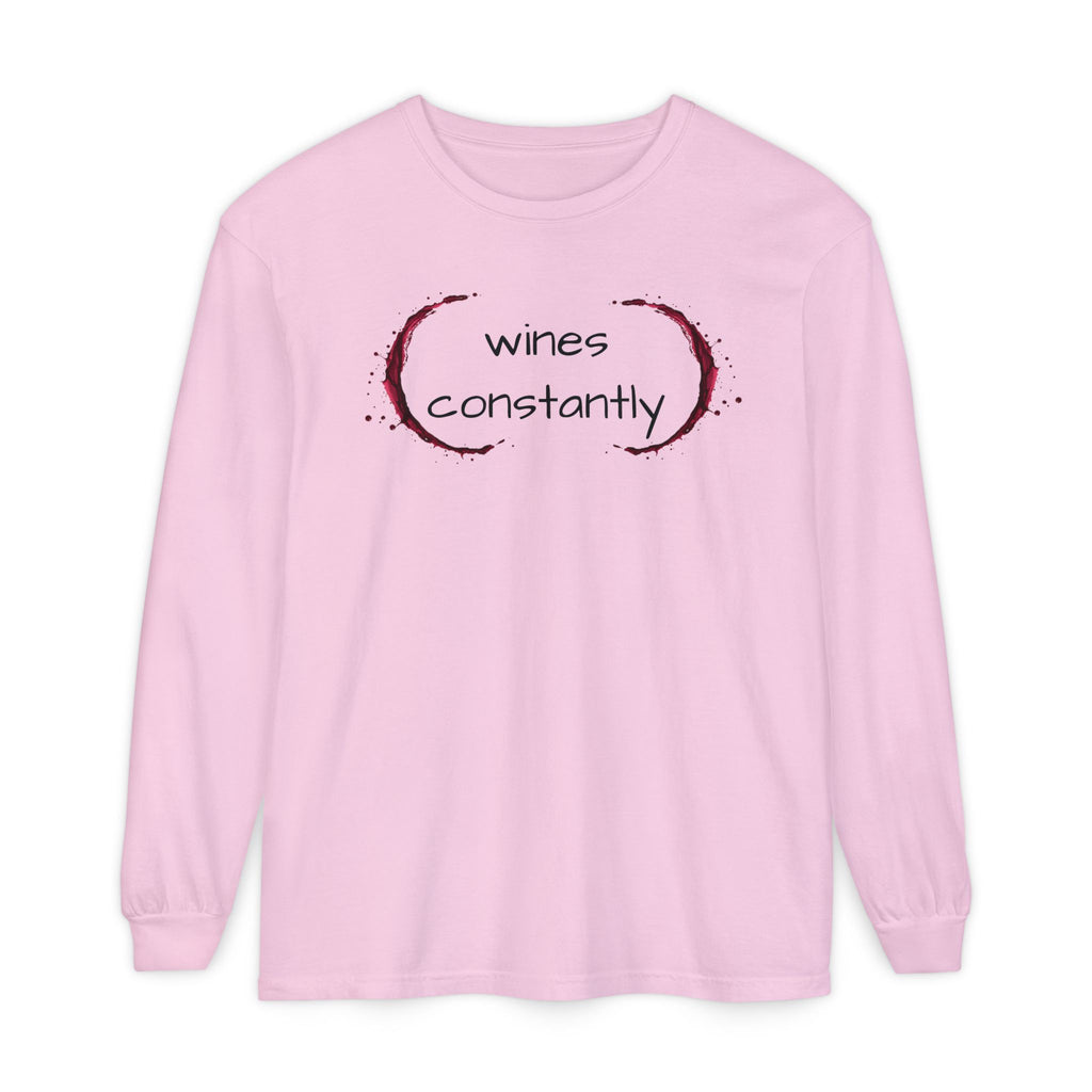 Wines Constantly Long Sleeve Tee