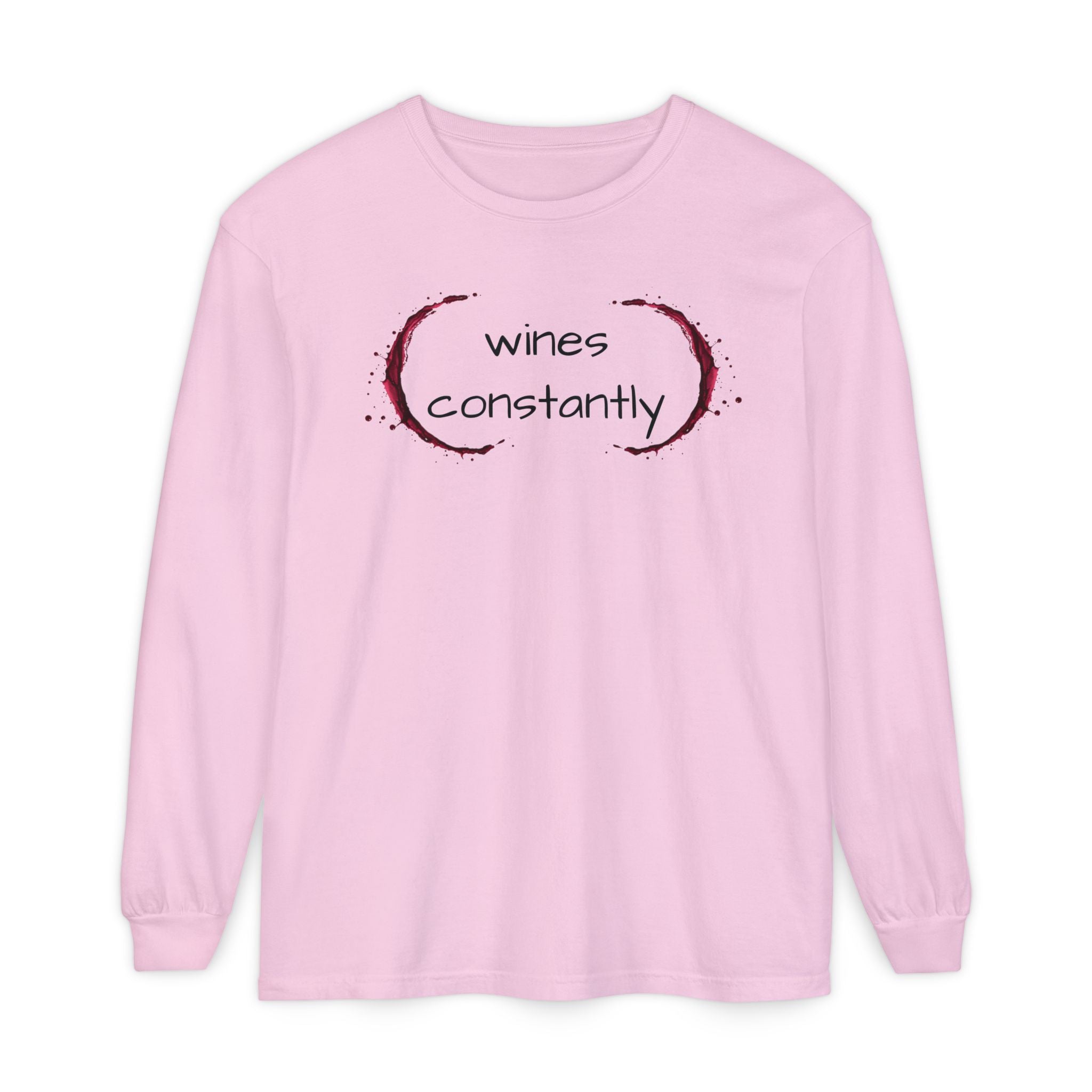 Wines Constantly Long Sleeve Tee